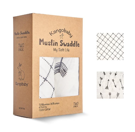 KangoComfort Cotton Baby Swaddle