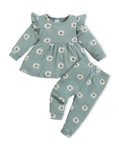 Little Miss Daisy Ruffle Set